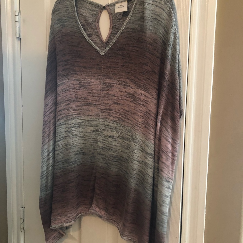 Knox Rose V Neck Poncho